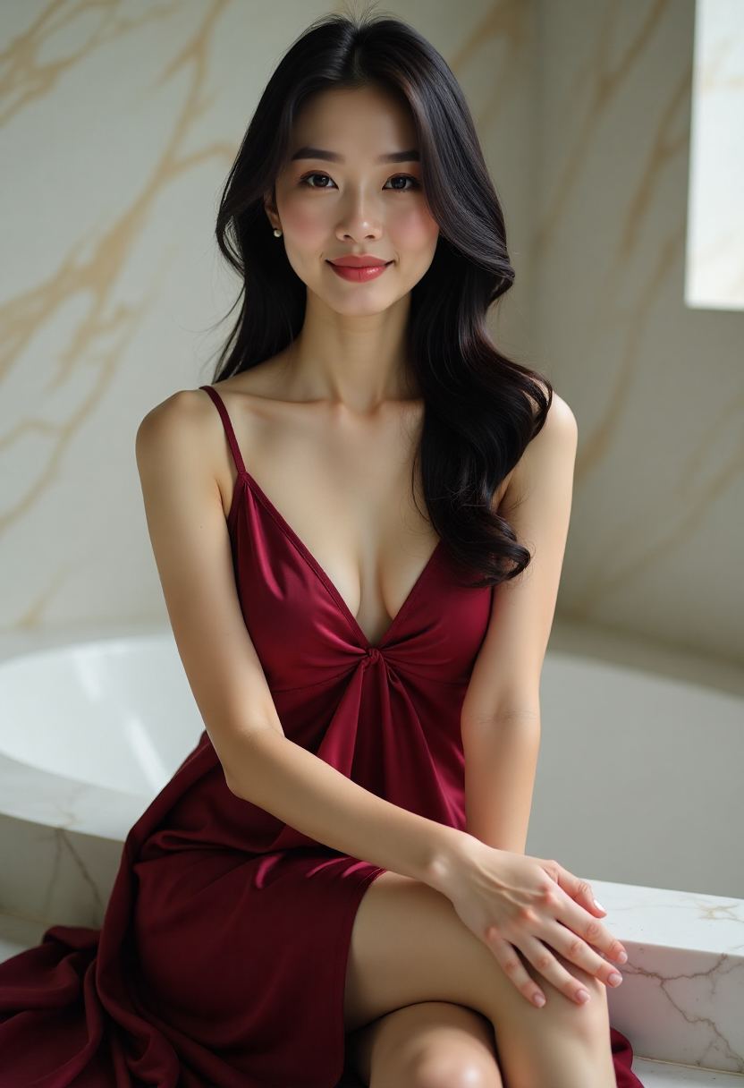 黄昏窗前的生活片段